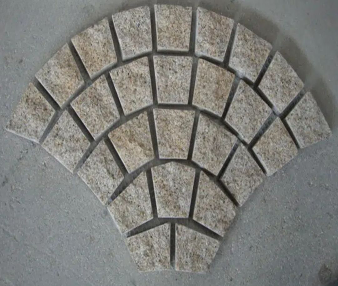 Cobble Stone Maker Yellow Granite