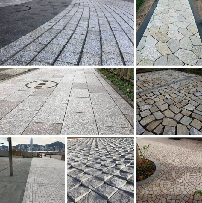 Cobble Stone Pavers Granite Paving