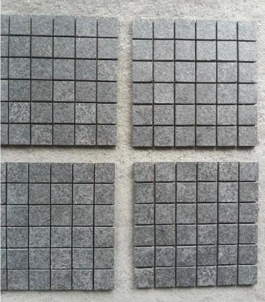 Cobble Stone Paving G684 Black Basalt