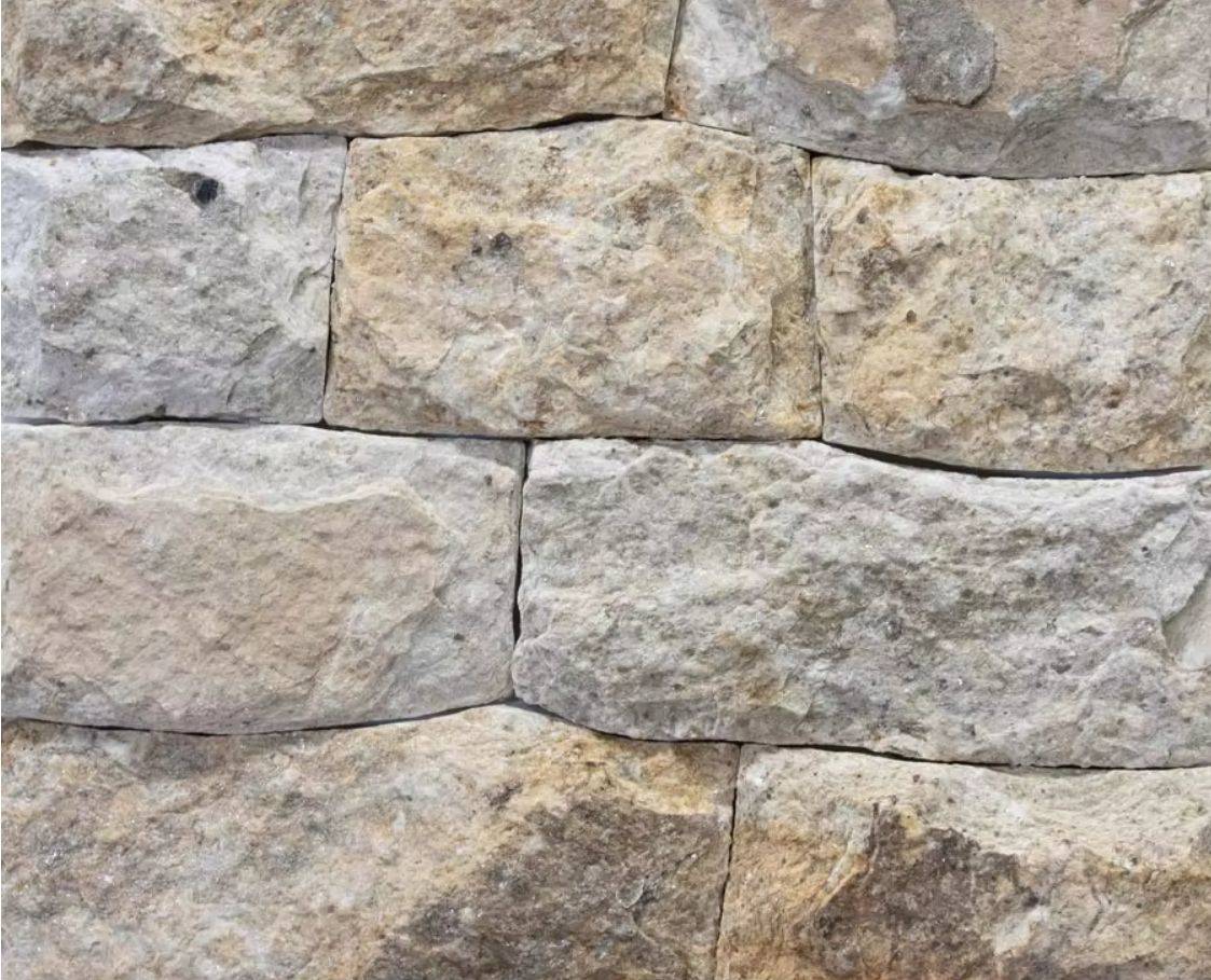 Cream Limestone Exterior Cladding Beige Limestone Pavers Wall Panel Stone Veneer