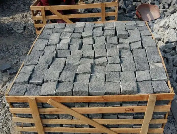 Driveway Cobble Stone Granite Pavers Granite