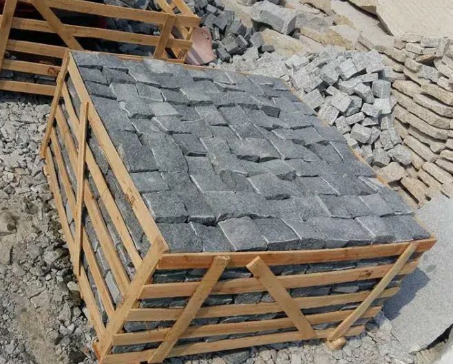 Driveway Cobble Stone Granite Pavers Granite