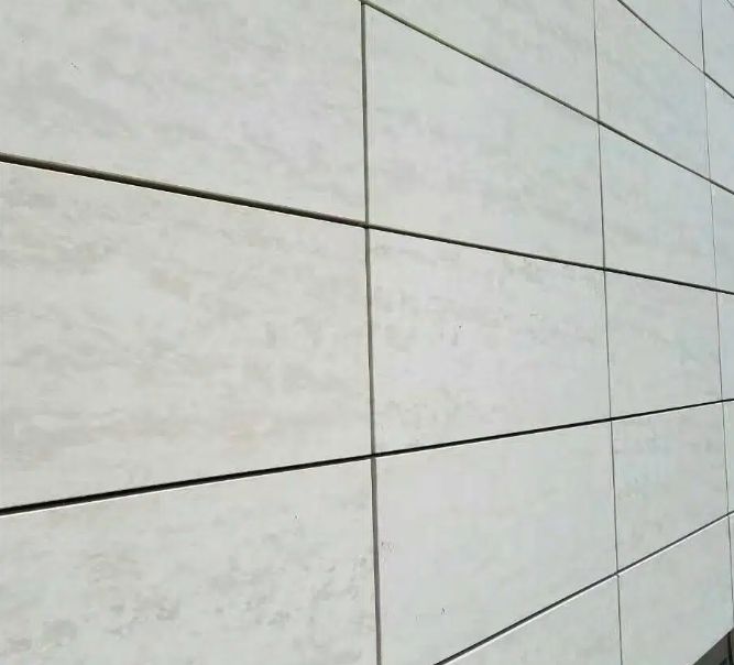 Exterior Limestone Wall Cladding Beige Granite Facade