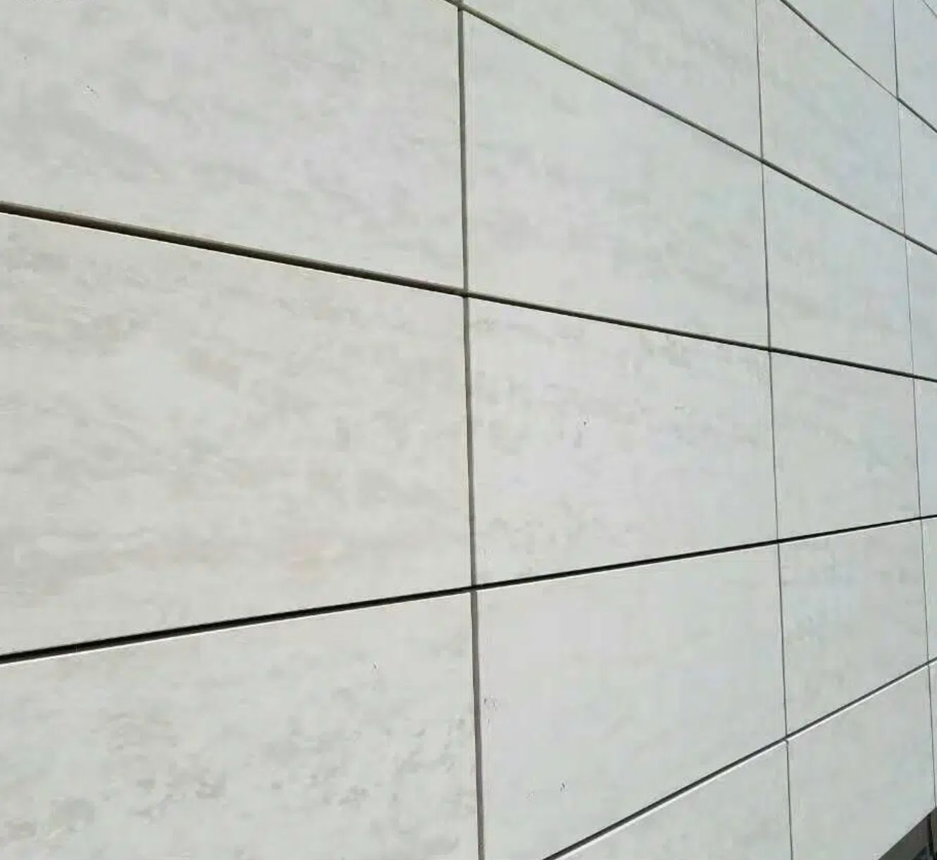 Exterior Limestone Wall Cladding Beige Granite Facade