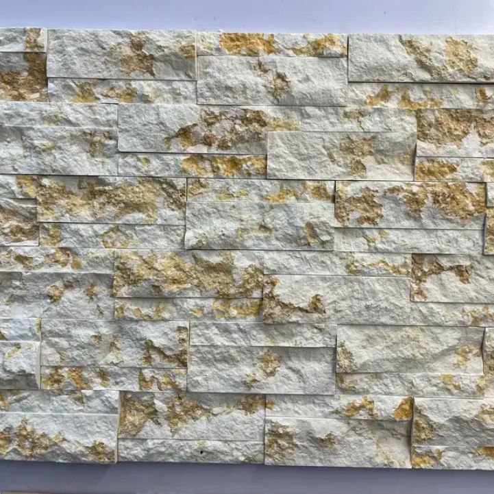 Exterior Outdoor Villa Garden Wall Tile Convex Natural Stone Cultural Stone Wall Panel
