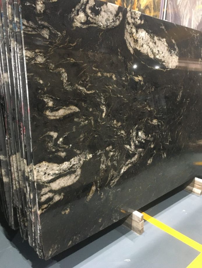 Fantasy Black Marble Slab