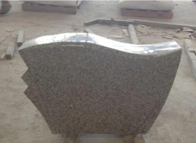 G603 Bianco Grey Granite Tombstone Monument Israel Style