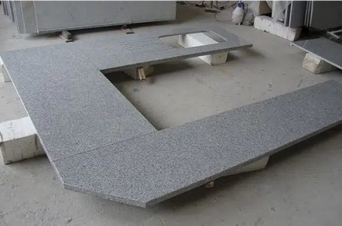 G603 Sesame white granite project materials