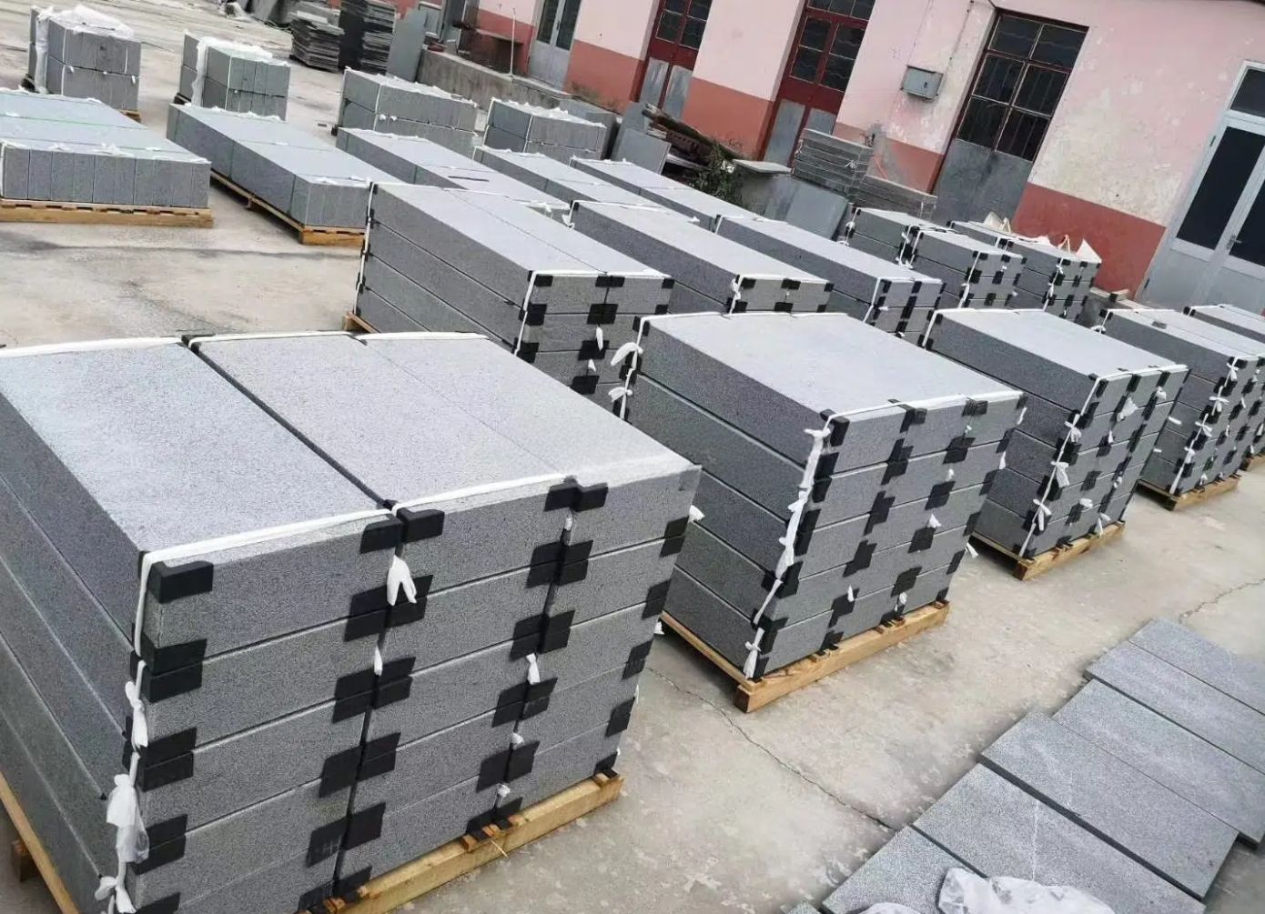 G654 Granite Kerbstone driveway paving slab stone