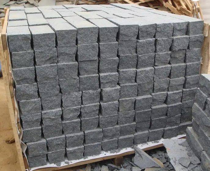 G654 Granite paving bricks stone tile wholesale