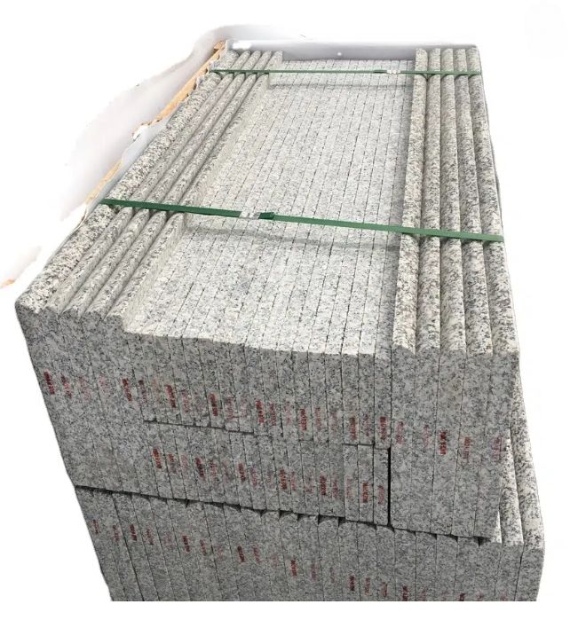 Granite Paving Stone Driveway Stairs Polished Flamed