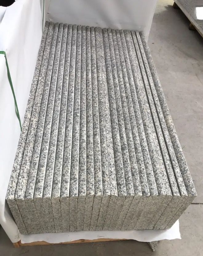 Granite Paving Stone Driveway Stairs Polished Flamed