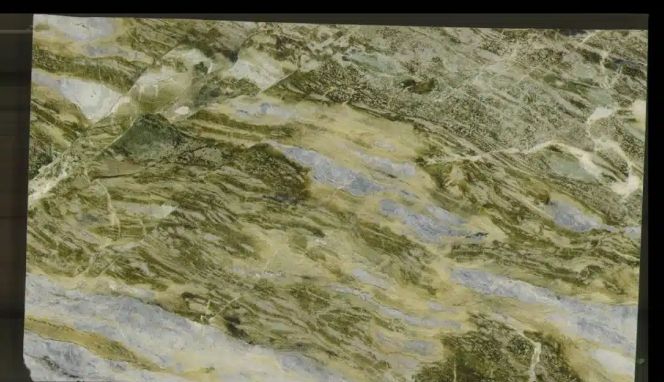 Green Ice Jade Marble Slab