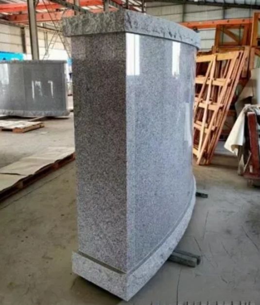 Grey Granite G603 And Indian Black Columbarium Custom Size Producing