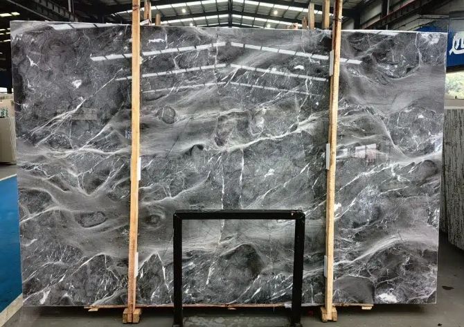 Grey Ice Marble Slab