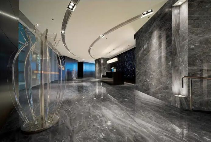 Grey Ice Marble Slab