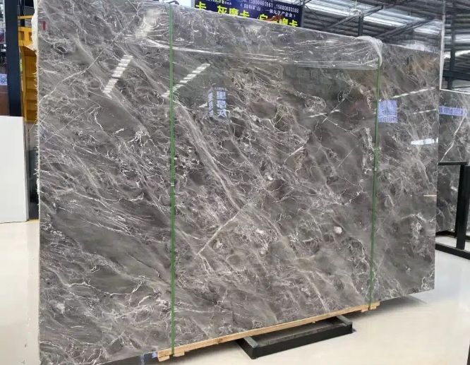 Grey Ice Marble Slab