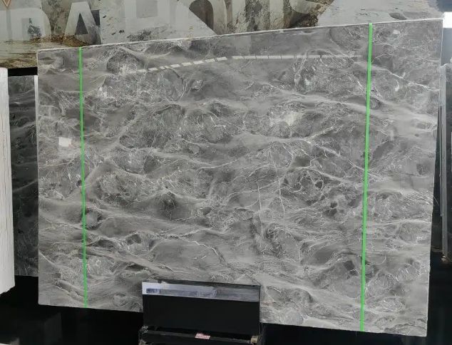 Grey Ice Marble Slab