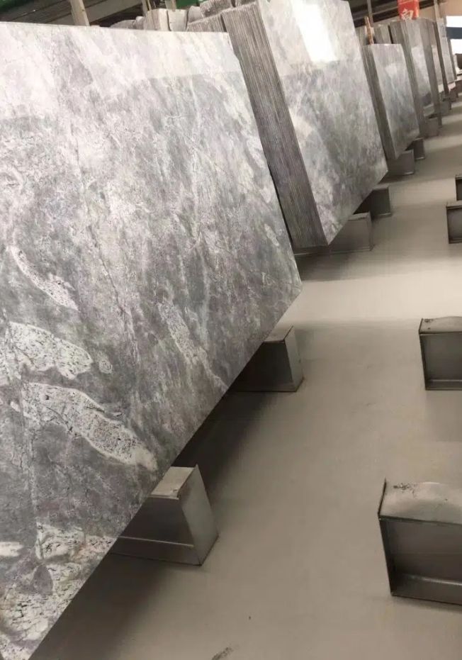 Hermes Grey Marble Slab