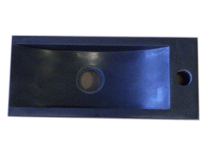 Absolute black sink , Vessel Bathroom Sink, Powder Room Sink Custom Vanity Top Natural Stone sinks