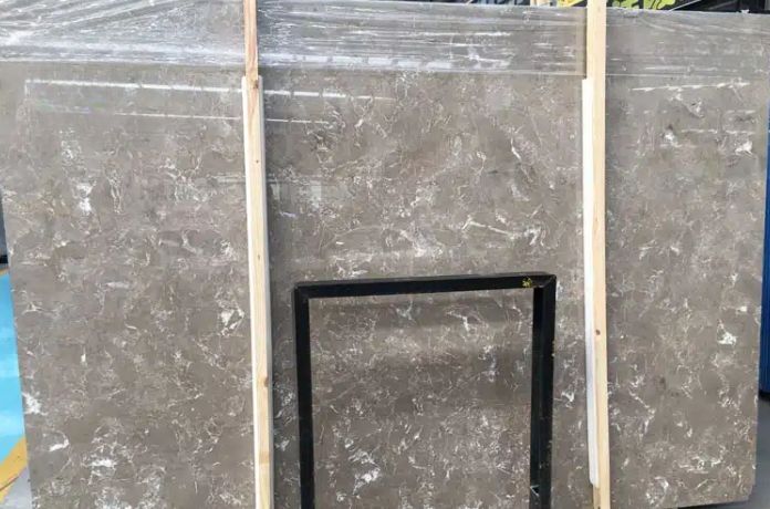 Ice Brown Marble Slab