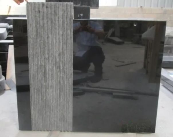 Indian Black Granite Headstone