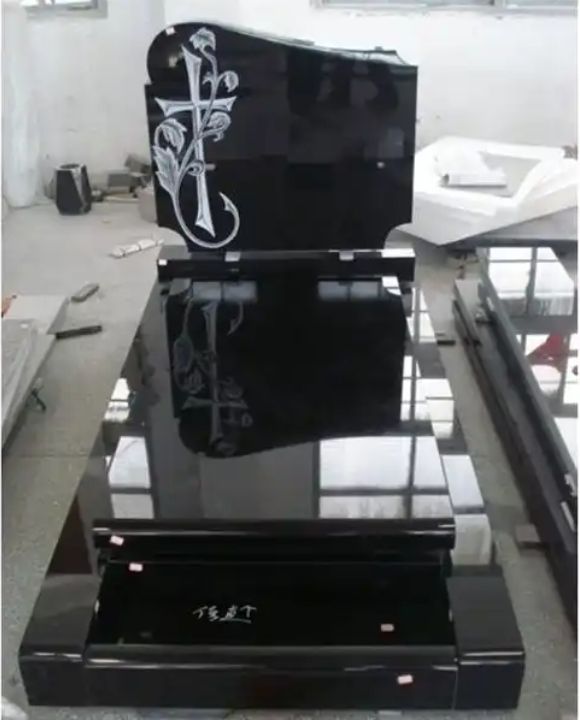Indian Black Tombstone From China