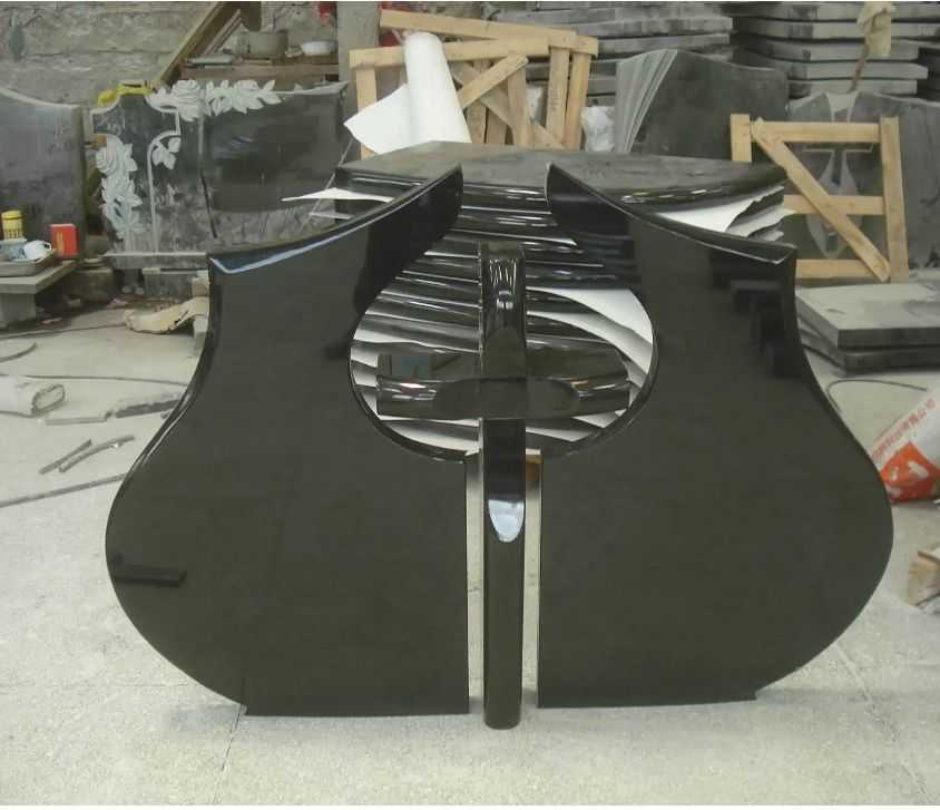 Indian Black Tombstone From China