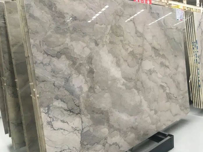 Italian Van Gogh Brown Marble Slab