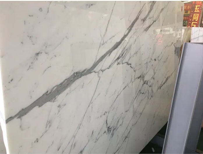 Marble White Afghanistan 100% Natural Polished Marble Tile