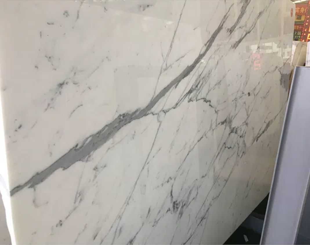 Marble White Afghanistan 100% Natural Polished Marble Tile
