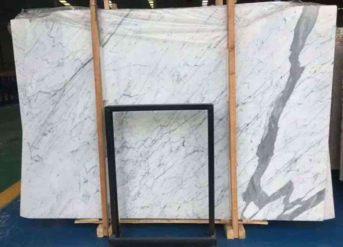 Marble White Afghanistan 100% Natural Polished Marble Tile