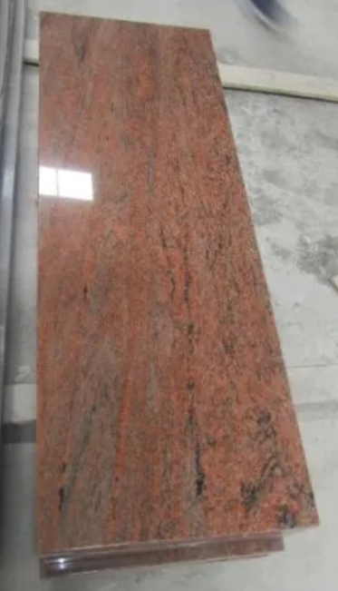 Multicolor Red Granite Tombstone Monument