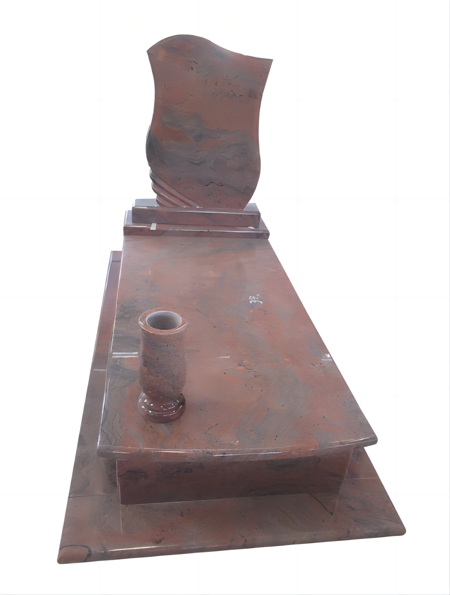 Multicolor Red Tombstone Vase Phoenix Power