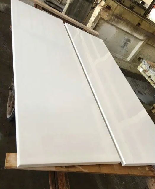 Nano white table marble high quality artificial stone slabs