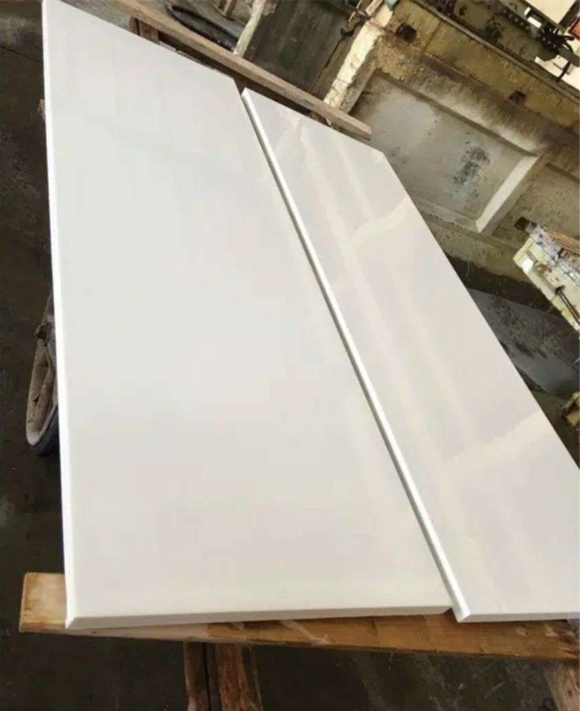 Nano white table marble high quality artificial stone slabs