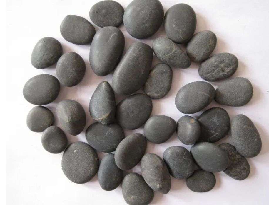 Natural Black Pebble Stone Wholesale New