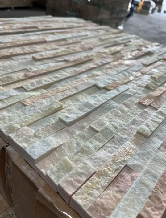 Natural Split Finish China Slate Mushroom Stone Slabs Wall Stone Cladding Panel