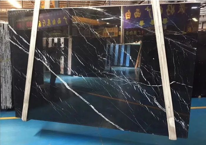 Nero Marquina Marble Black With White