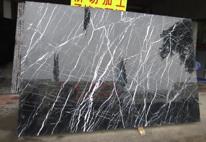 Nero Marquina Marble Black With White