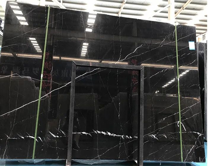 Nero Marquina Marble Black With White