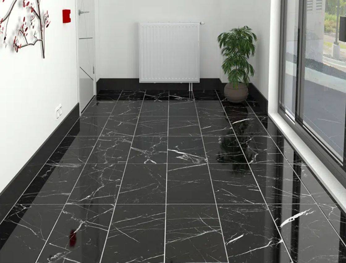 Nero Marquina Marble Black With White