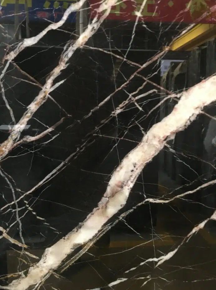Nero Marquina Marble Slab