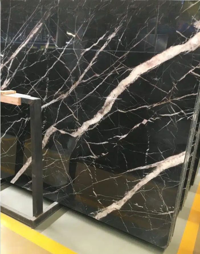 Nero Marquina Marble Slab