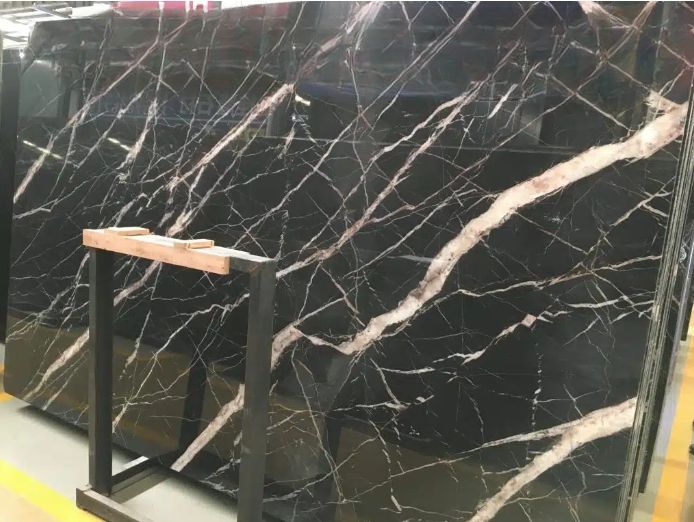 Nero Marquina Marble Slab