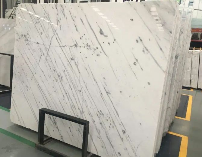 New Guangxi White Marble Slab