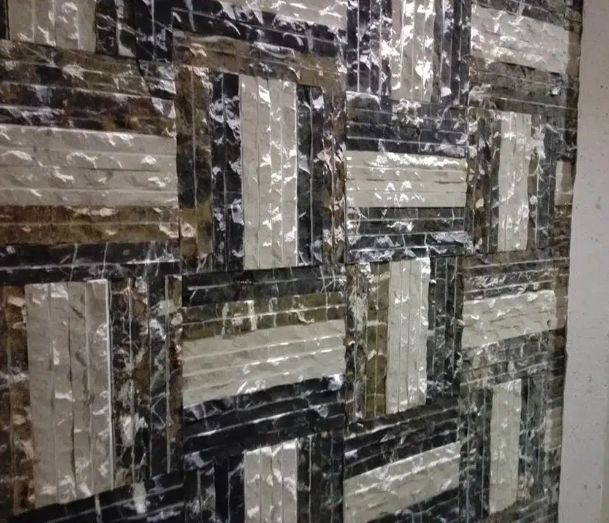 Pakistani Marble Black Gold Home Decor Gold,black