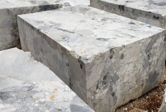 Calacatta Gray Marble Quarry Blocks