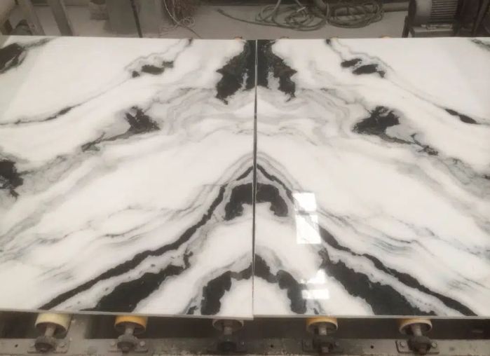 Panda White Marble Flooring 1st quality Indoor Designs