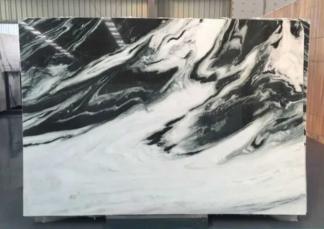 Panda White Marble Flooring 1st quality Indoor Designs